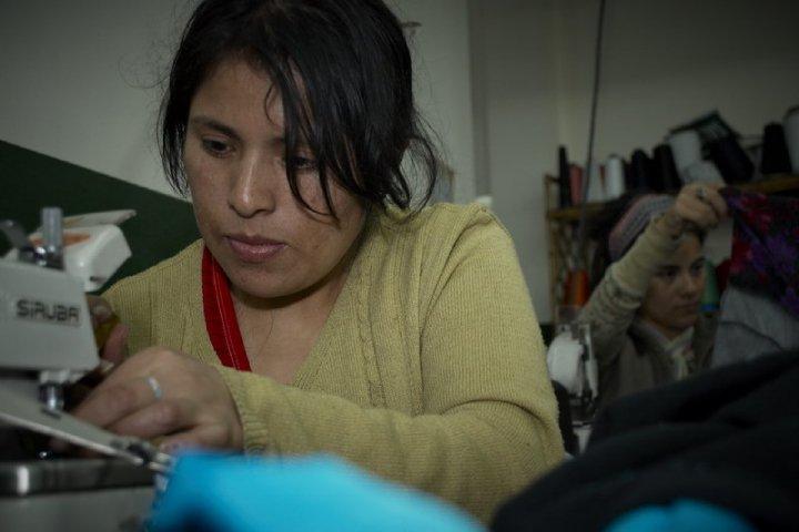 Trabajadora migrante en Argentina. / La Alameda - No Chains
